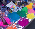 feira de ps coloridos