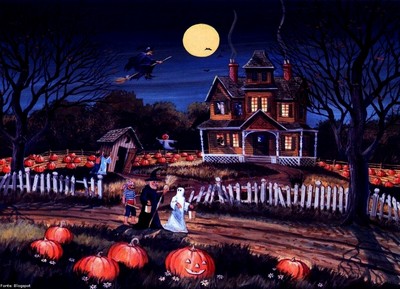 A maioria das tradies do Halloween tem sua origem no Samhain (sou-em), o antigo Ano Novo Celta. Samhain, que significa 