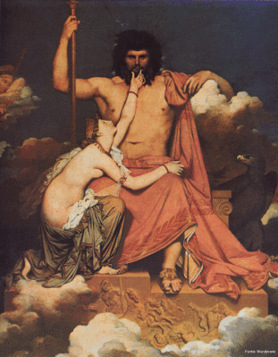 
Jpiter e Ttis (1811), quadro do francs neoclssico Dominique Ingres.

<br><br>

Palavras-chave: Jpiter, Ttis,mitologia, smbolo sagrado